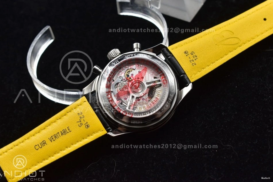 SS Version Navitimer L-Orange Chrono Blk BLS Best LE 1:1 43mm A7750 0509